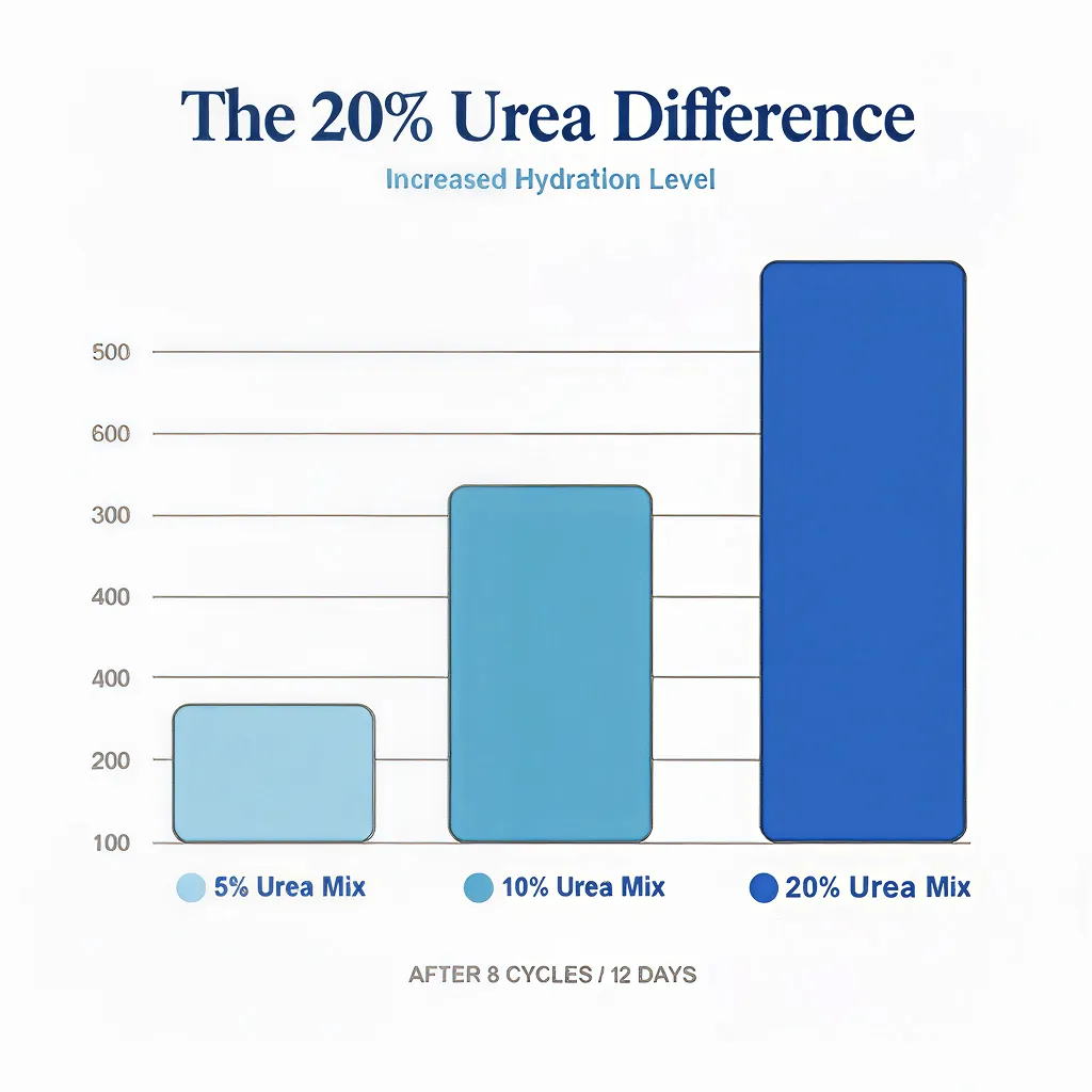 Urea Skin Relief cream compared to other products
